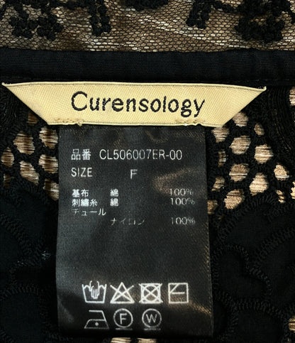 Curensology エンブロイダリーブラウス レディース SIZE F (M) カレンソロジー