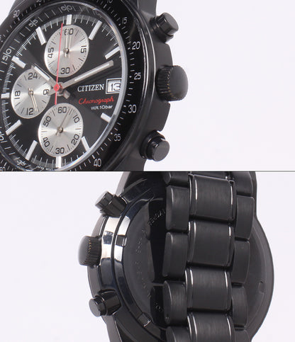 CITIZEN 腕時計 クオーツ ブラック 0610-K006783 メンズ シチズン