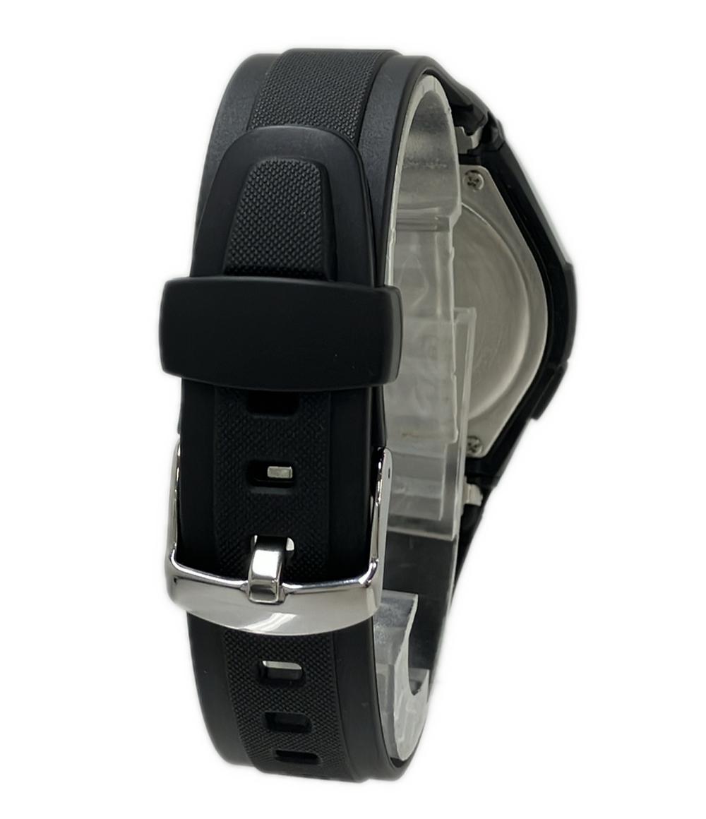 美品 CASIO 腕時計 ウェーブセプター WAVE CEPTOR ソーラー ブラック WVA-M640 メンズ カシオ