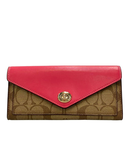 COACH 長財布 シグネチャー C3315 レディース コーチ