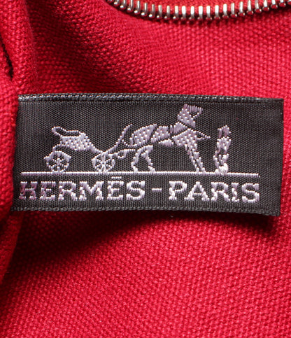 HERMES トートバッグ シルバー金具 トロカホリゾンタルMM レディース エルメス