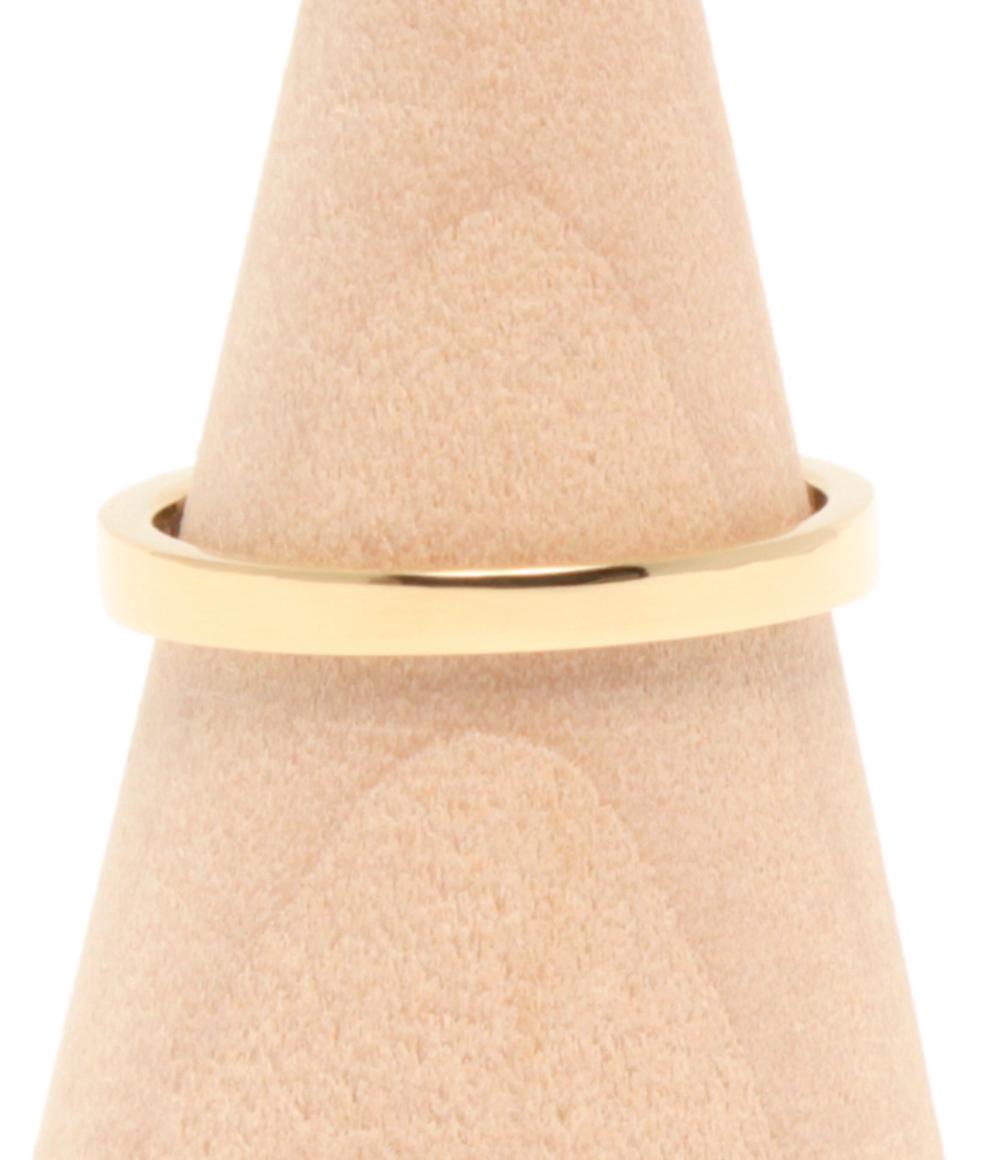 美品 リング 指輪 K18 サファイア 0.42ct ダイヤ 0.11ct レディース SIZE 12号