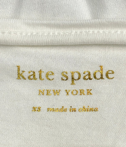 Kate Spade New York 半袖 ビーズ刺繍 Tシャツ レディース SIZE XS ケイトスペード ニューヨーク