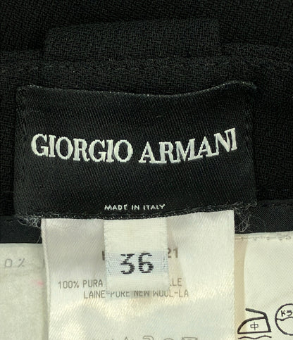 GIORGIO ARMANI ロングパンツ PURE WOOL レディース SIZE 36 (S) ジョルジオアルマーニ