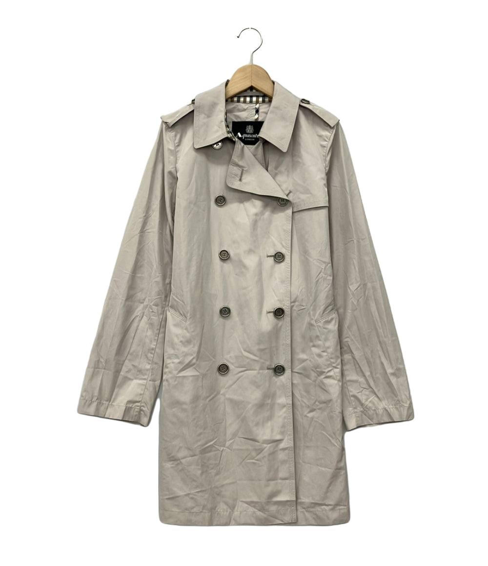 アクアスキュータム 薄手トレンチコート レディース SIZE 10 (L) Aquascutum