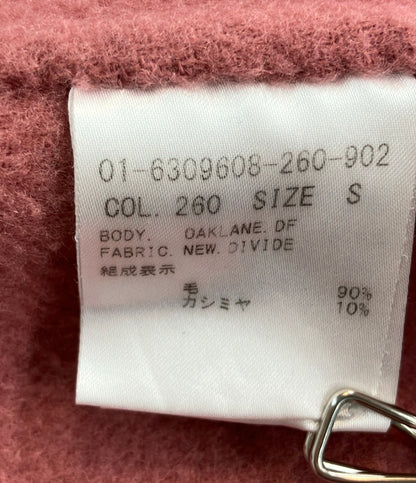 theory トレンチコート カシミヤ ウール ピンク 01-6309608-260-902 レディース SIZE S セオリー