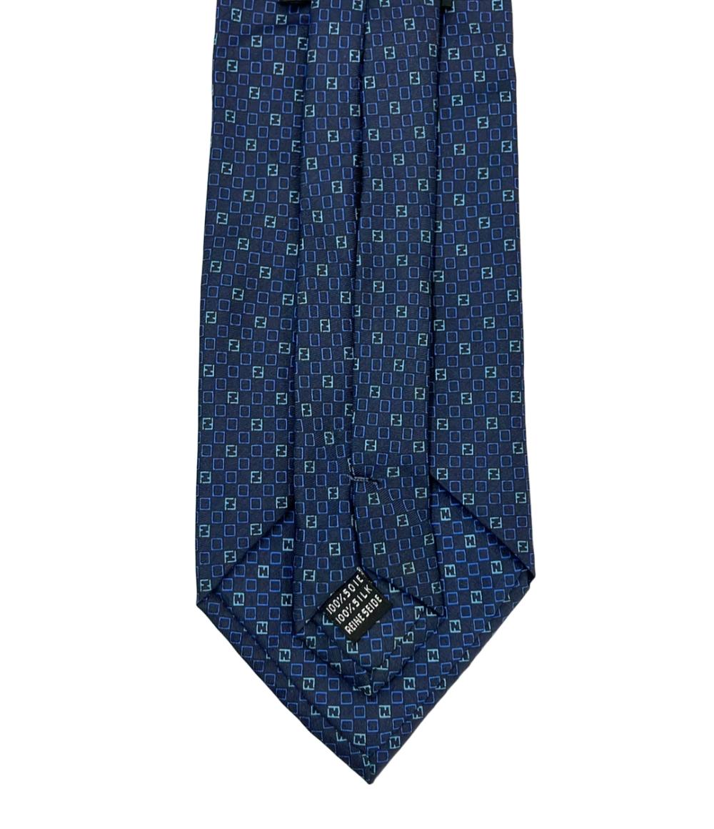 フェンディ ネクタイ シルク100% メンズ FENDI