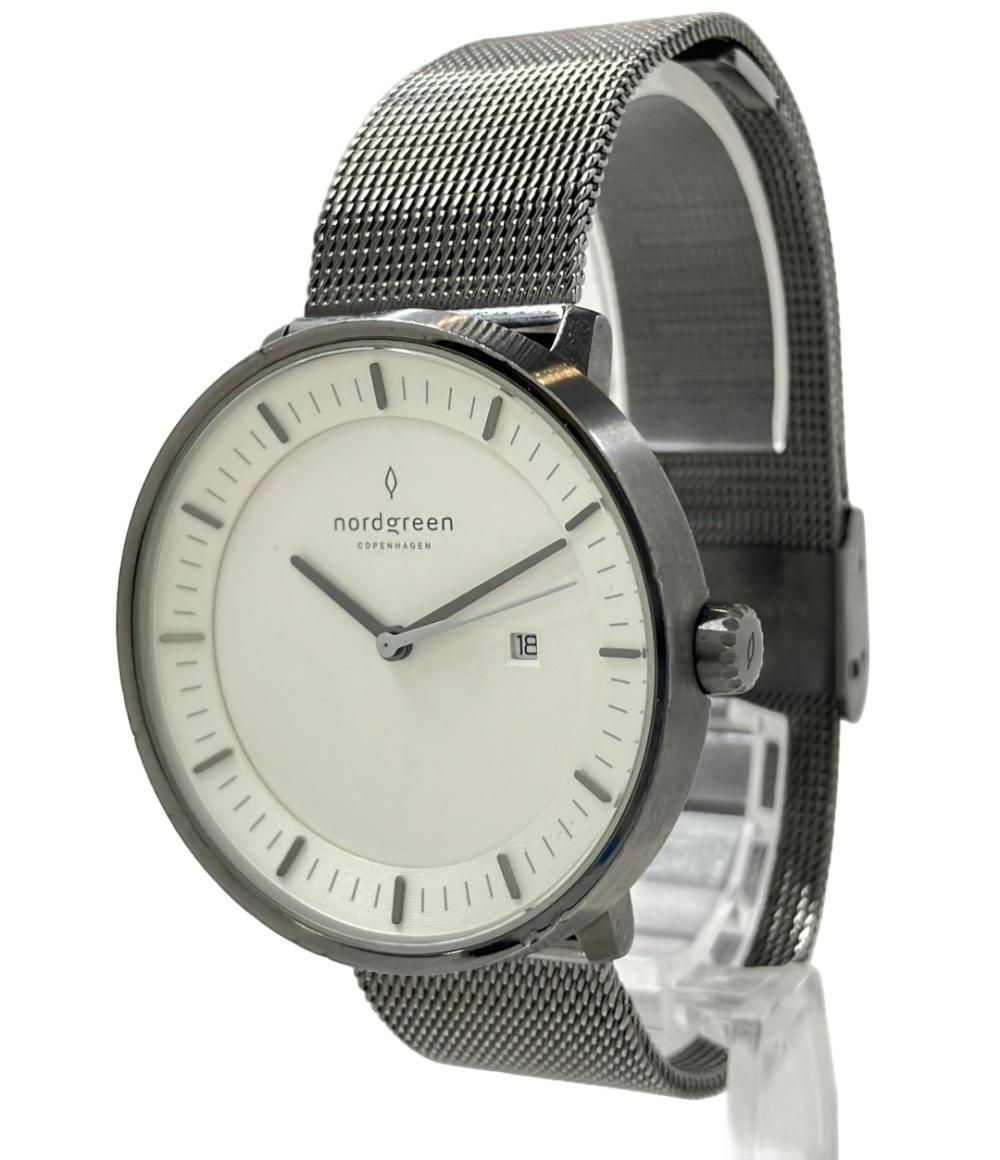 ノードグリーン 腕時計 PHILOSOPHER クオーツ ホワイト メンズ NORDGREEN
