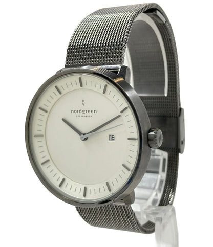 ノードグリーン 腕時計 PHILOSOPHER クオーツ ホワイト メンズ NORDGREEN