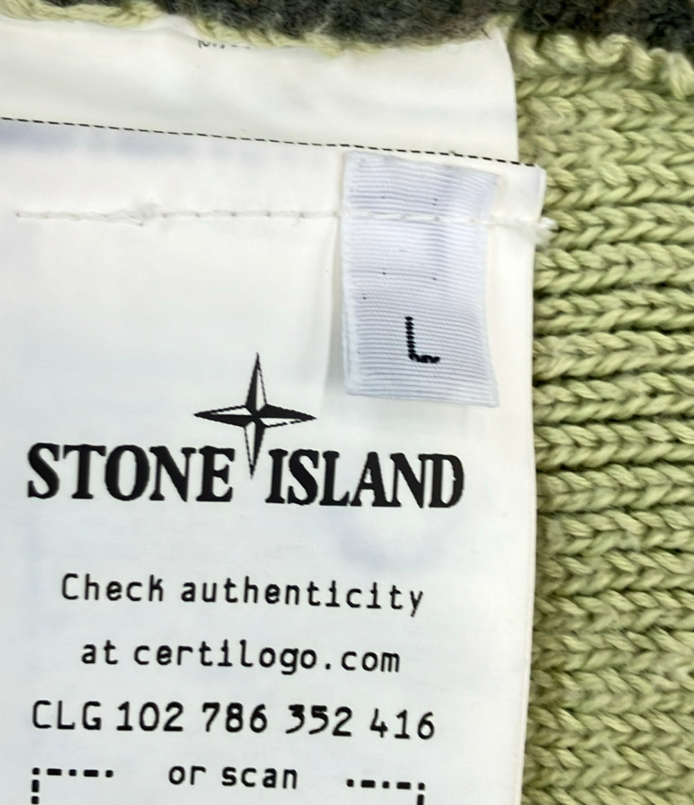 STONE ISLAND プルオーバーニット ハーフジップ SHADOW PROJECT 7519503D1 メンズ ストーンアイランド