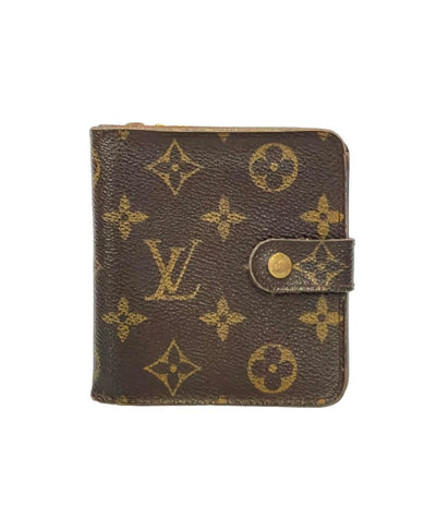 ルイヴィトン 二つ折り財布 コンパクトジップ モノグラム M61667 【廃番】 メンズ LOUIS VUITTON