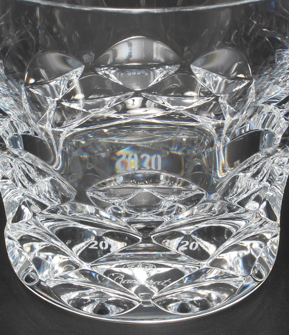 美品 Baccarat イヤータンブラー グラス 2点セット ペア 2020 ブラーヴァ バカラ