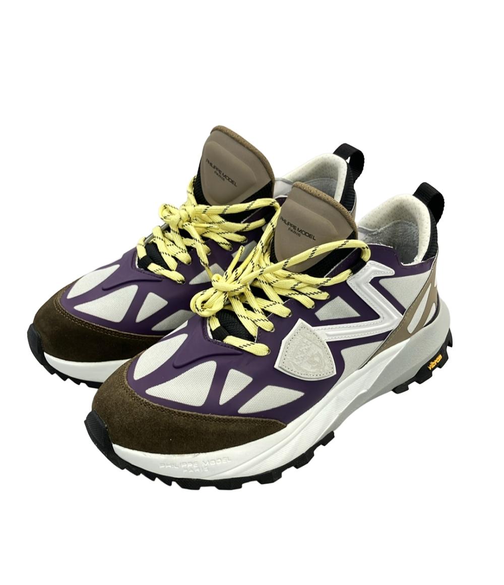 PHILIPPE MODEL ローカットスニーカー パネルデザイン メンズ SIZE 41 (25.5cm) フィリップモデル