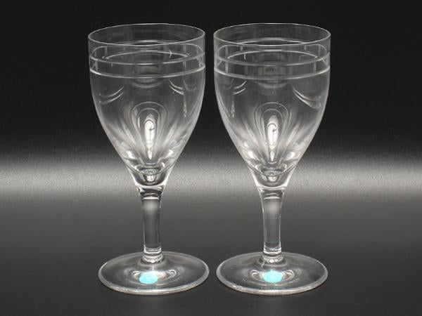 ティファニー ワイングラス 2点セット ペア アトラス TIFFANY&Co.