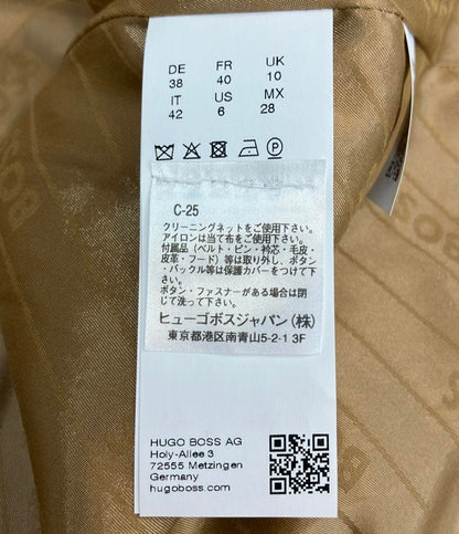 美品 BOSS ロングコート チェスターコート レディース SIZE US 6 (M) ボス