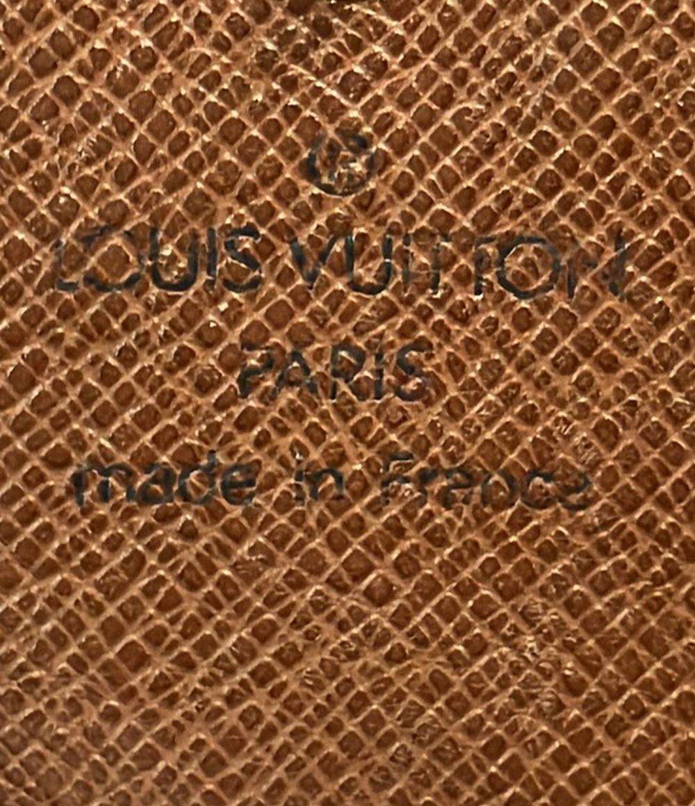 LOUIS VUITTON 二つ折り財布 ポルトモネ ビエ トレゾール モノグラム M61730 レディース ルイ・ヴィトン