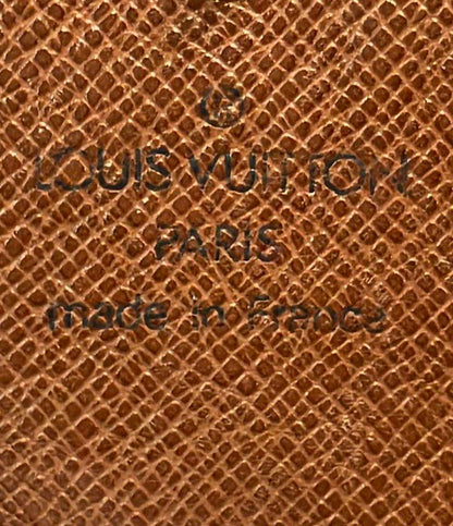 LOUIS VUITTON 二つ折り財布 ポルトモネ ビエ トレゾール モノグラム M61730 レディース ルイ・ヴィトン