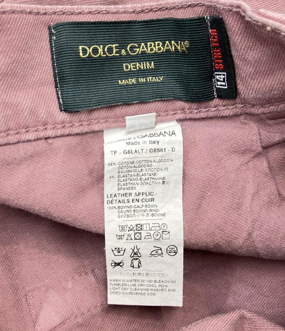 ドルチェアンドガッバーナ デニムパンツ ジーンズ レディース SIZE 46 (XL) DOLCE&GABBANA