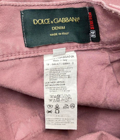 ドルチェアンドガッバーナ デニムパンツ ジーンズ レディース SIZE 46 (XL) DOLCE&GABBANA