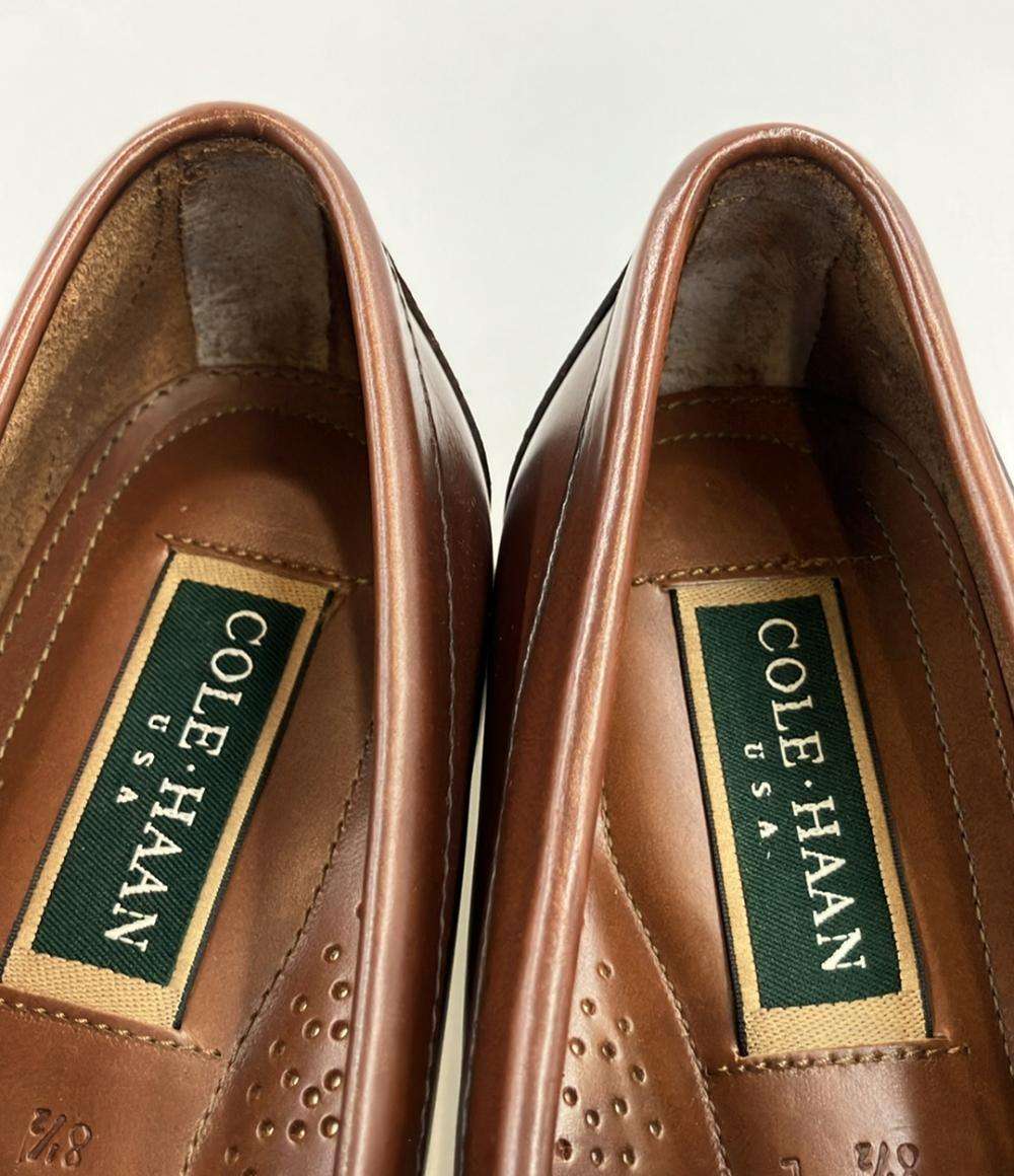 COLE HAAN ブラウン ローファー　US81/2 / JP26.5 COLE HAAN コインローファー メンズ SIZE 8 1/2 (26.5cm) コールハーン