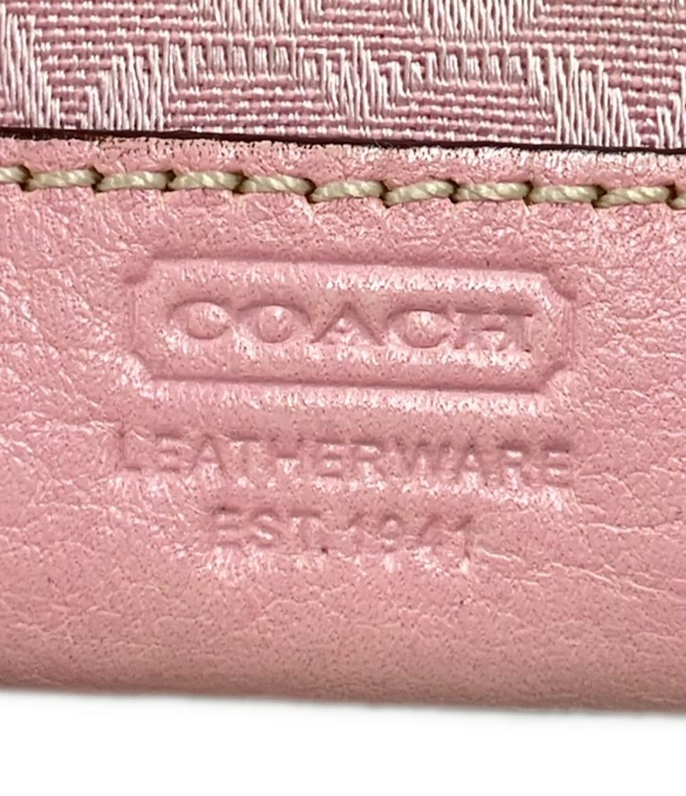 COACH コインケース キーケース キーリング付き ミニシグネチャー レディース コーチ