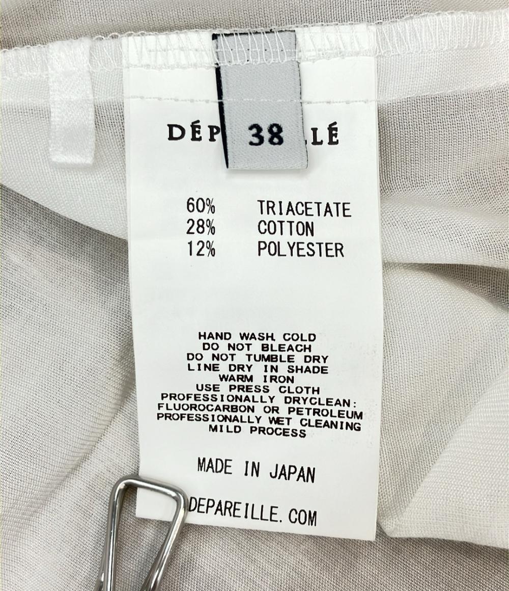 デパリエ 長袖ギャザーブラウス レディース SIZE 38 (S) DEPAREILLE