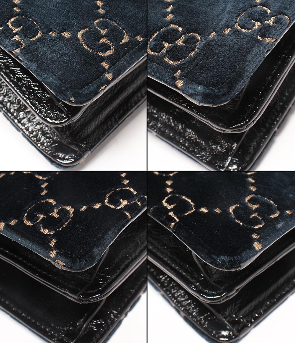 グッチ チェーンショルダーバッグ ハンドバッグ 肩掛け ディオニュソス GGベルベット 400249 520981 レディース GUCCI