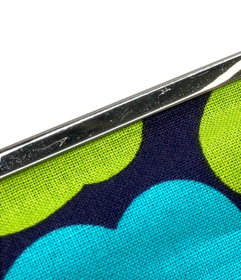 美品 marimekko がま口ポーチ レディース マリメッコ