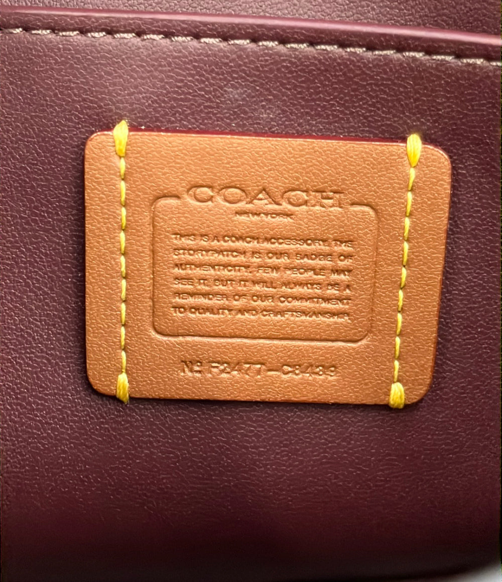 美品 COACH ショルダーバッグ 斜め掛け レザー C8439 レディース コーチ