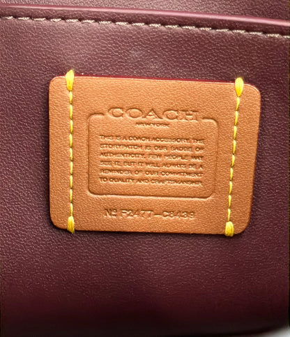 美品 COACH ショルダーバッグ 斜め掛け レザー C8439 レディース コーチ