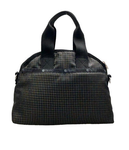美品 LeSportsac 2way ハンドバッグ ショルダーバッグ 斜め掛け チェック柄 レディース レスポートサック