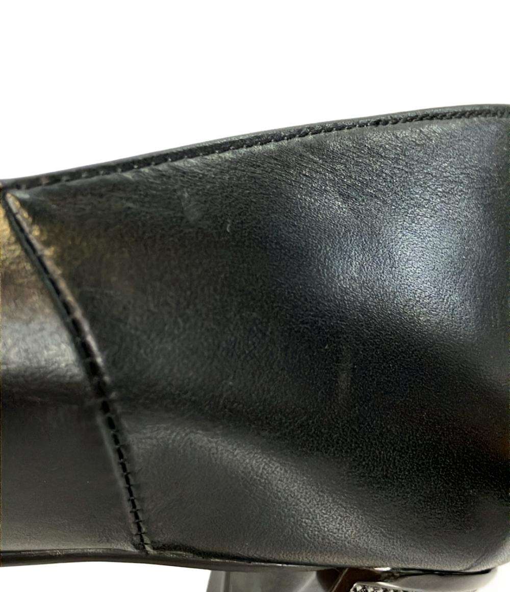 美品 ランバンオンブルー ラウンドトゥパンプス 2803 レディース SIZE 24.0 (L) LANVIN en Bleu