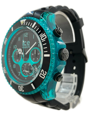 ice watch 腕時計 クオーツ ブラック メンズ アイスウォッチ