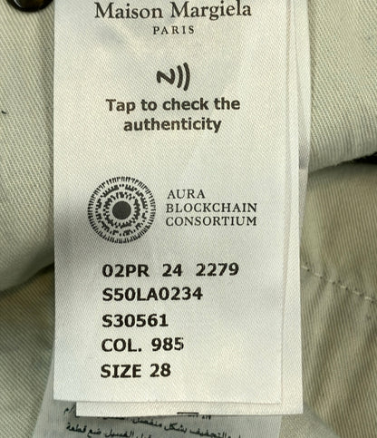 Maison Margiela ダイアゴナルシームジーンズ  デニムパンツ S50LA0234 S30561 メンズ SIZE 28 (S) メゾンマルジェラ