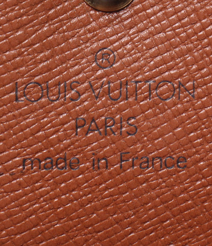 LOUIS VUITTON Wホック二つ折り財布 ポルト モネ ビエ カルト クレディ モノグラム M61652 レディース メンズ ルイ・ヴィトン