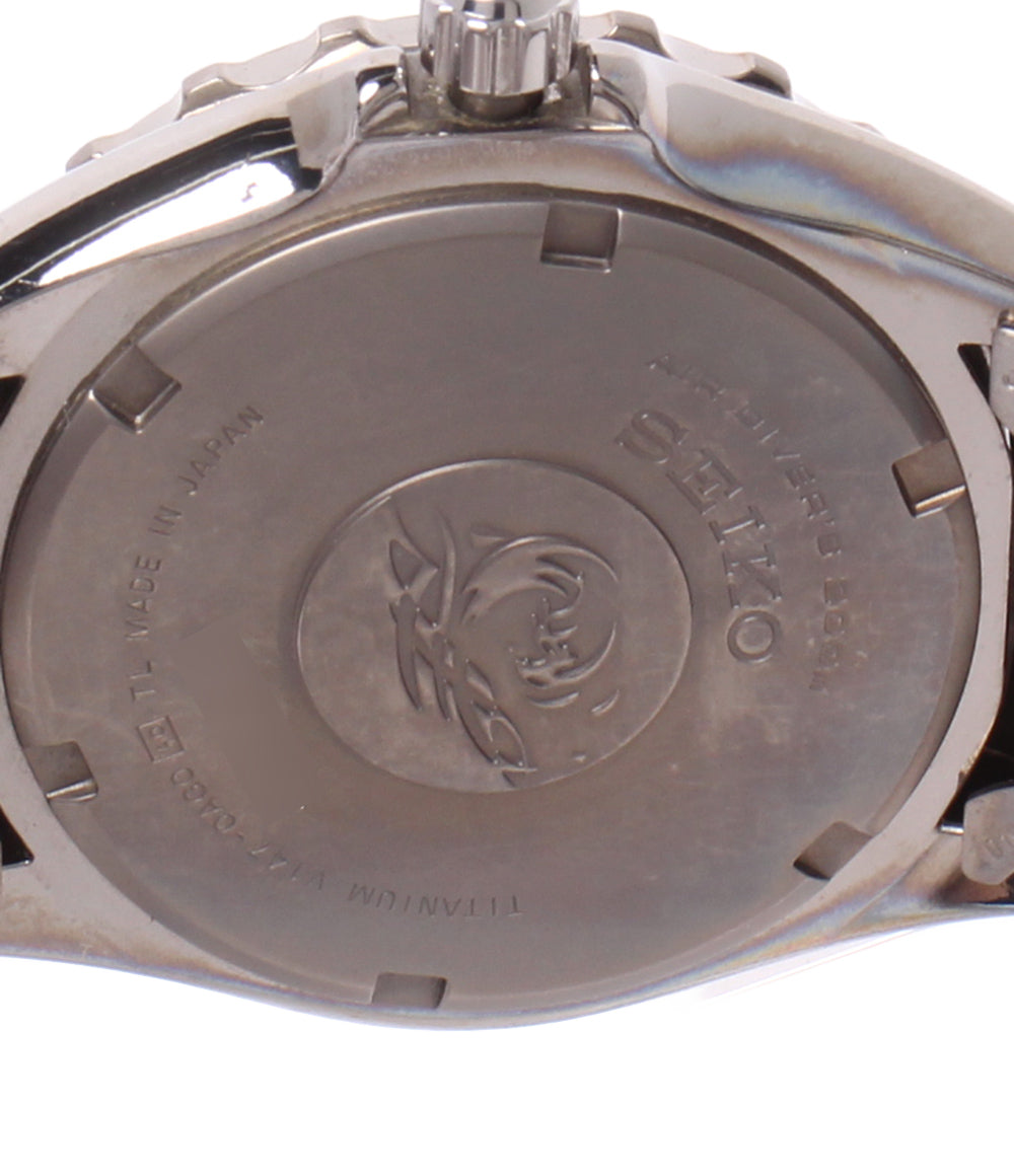 SEIKO 腕時計 PROSPEX プロスペックス ソーラー ブラック SBDN013 メンズ セイコー