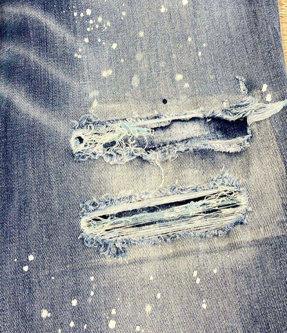 DSQUARED2 リペアペンキ加工 デニムパンツ レディース SIZE 38 ディースクエアード