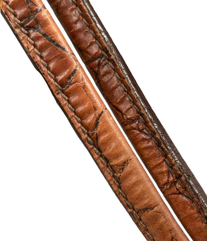 MIUMIU ハンドバッグ クロコ型押し レディース ミュウミュウ