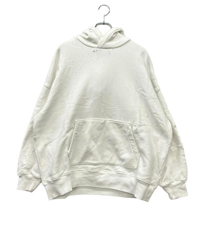 AMIRI パーカー スウェット ダメージ 加工  オーバーサイズ DYED DAMAGE HOODIE 01-231-13-013760 メンズ SIZE S アメリ