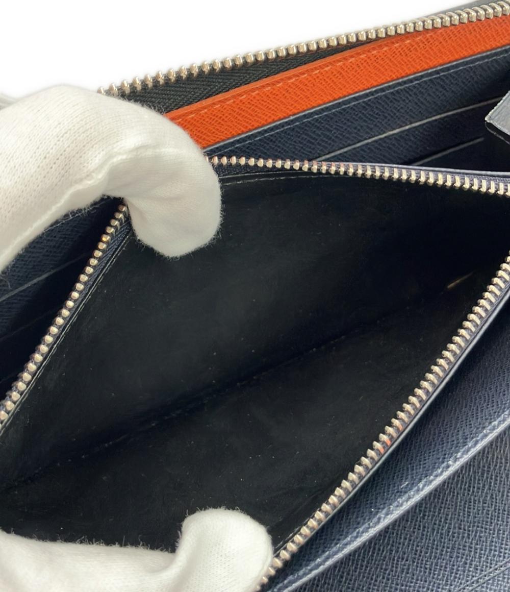 LOUIS VUITTON ラウンドファスナー長財布 エピ ダミエ ジッピー