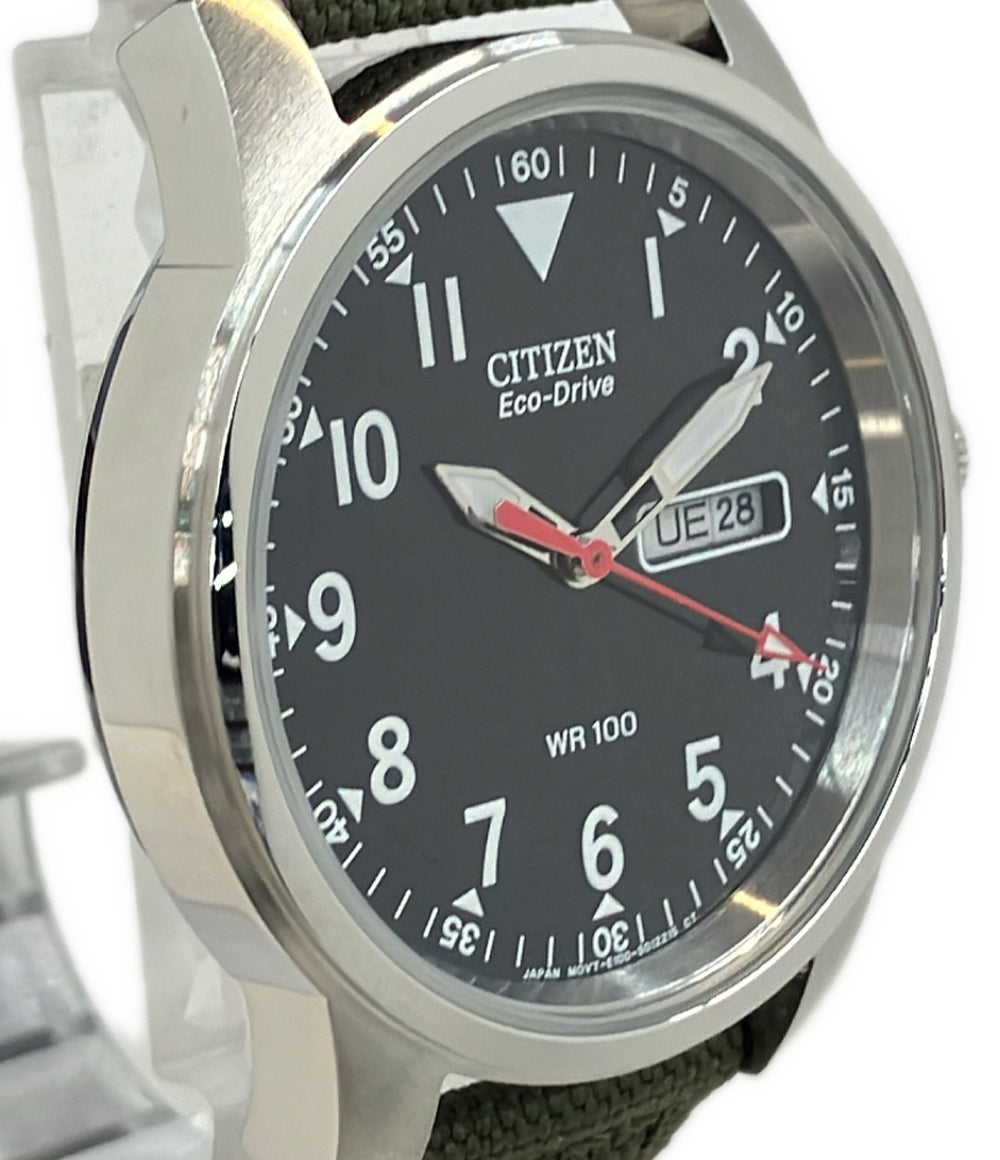 美品 CITIZEN 腕時計 エコドライブ ソーラー ブラック BM8180-03E メンズ シチズン