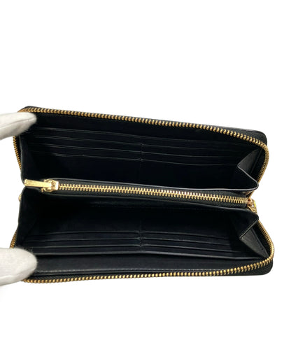 COACH ラウンドファスナー長財布 PVC キャンバス レザー シグネチャー F76971 レディース コーチ