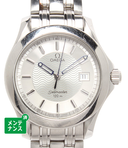 OMEGA 腕時計 シーマスター120m クオーツ シルバー 196.1501 メンズ オメガ