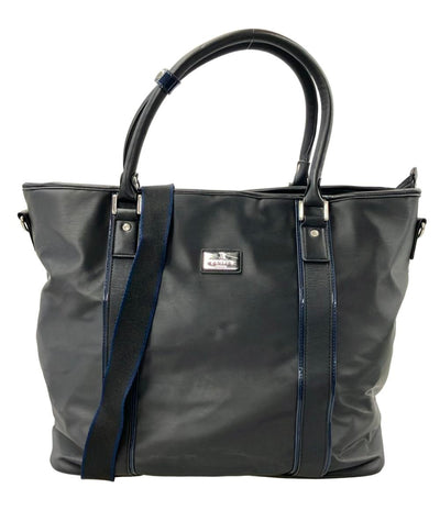 LANVIN 2WAY トートバッグ ハンドバッグ ショルダーバッグ 斜め掛け メンズ ランバン