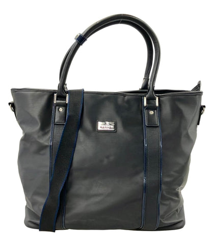 LANVIN 2WAY トートバッグ ハンドバッグ ショルダーバッグ 斜め掛け メンズ ランバン