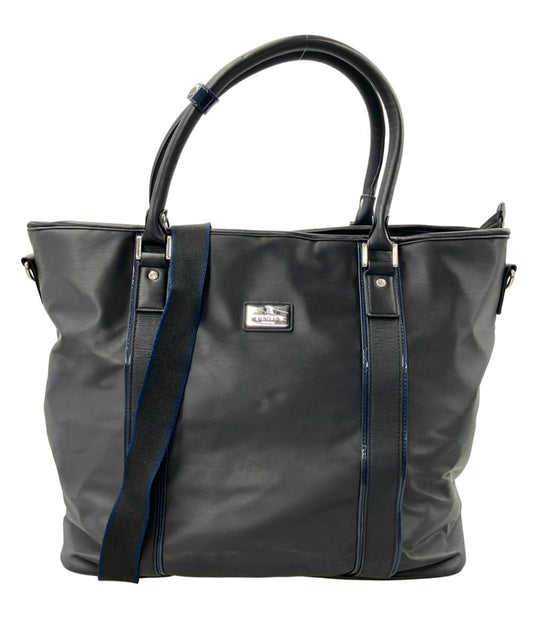 LANVIN 2WAY トートバッグ ハンドバッグ ショルダーバッグ 斜め掛け メンズ ランバン