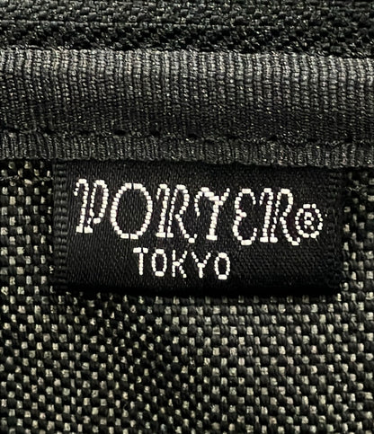 美品 PORTER 2way ハンドバッグ ショルダーバッグ 斜め掛け スモーキー メンズ ポーター