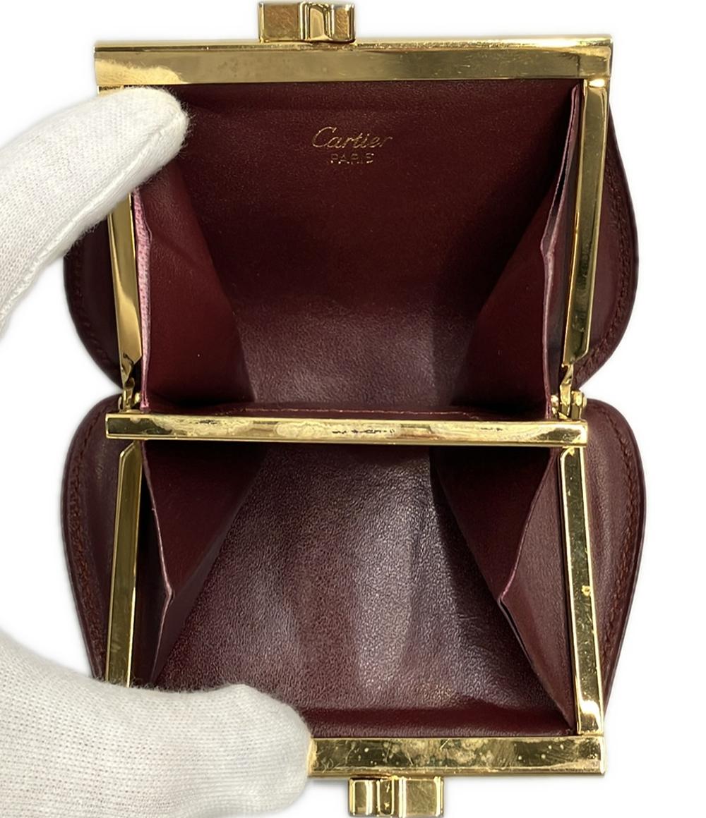 Cartier コインケース がま口 マスト ドゥ カルティエ レディース