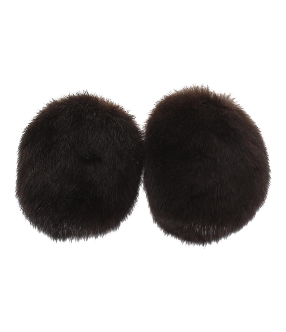 美品 アンダーカバー ファー イヤーマフ レディース UNDERCOVER