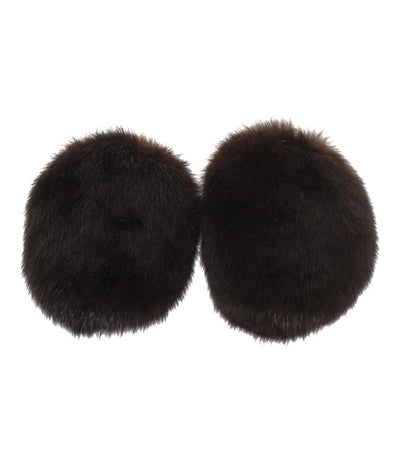 美品 アンダーカバー ファー イヤーマフ レディース UNDERCOVER